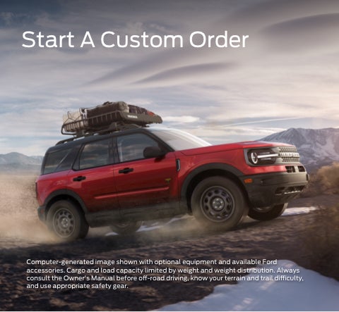 Start a custom order | Fremont Ford Sheridan in Sheridan WY
